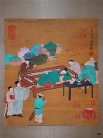 Ren Ziliang's Taibai drunken picture