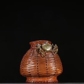 A Qing Zhen Zongyuan bionic fish basket