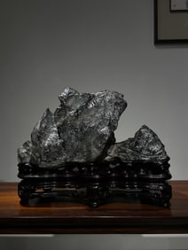 A Lingbi stone study ornament