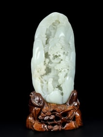 A piece of field seed material mountain in the Qing Dynasty