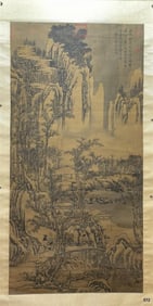 Guo Wei's deep mountain travel map