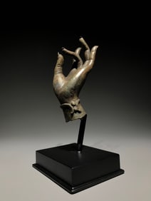 A bronze Buddha's hand