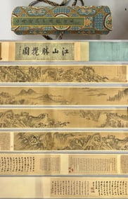Shi Tao's Jiangshan Victory Scroll