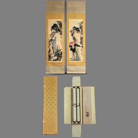 A picture of Pan Tianshou's flowers and birds