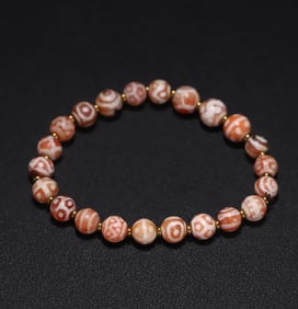 A piece of West Agate bracelet