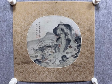 A painting by Zhu Rui