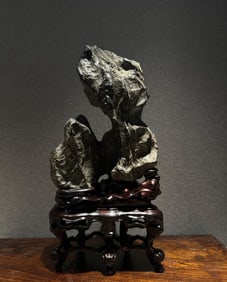 A spiritual stone of the Qing Dynasty