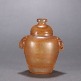 A crystal amphora from the Ming Dynasty