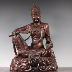 A statue of Guanyin in the Qing Dynasty