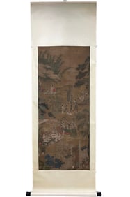 A painting by Zhao Mengfu of the Yuan Dynasty