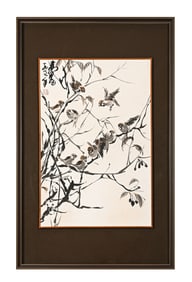 A fine painting by Huang Zhou