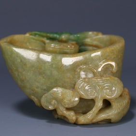 An old jade Fushou wash