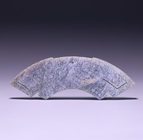 A piece of ancient jade carving from the Han Dynasty