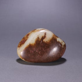 A piece of Hetian jade seed material rough