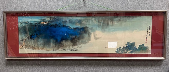 A painting by Zhang Daqian