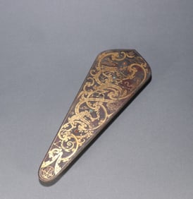 A Han bronze is wrong gold and silver Ludang