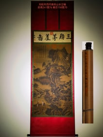 A landscape map of Liu Songnian