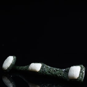 A piece of Hetian jade ruyi