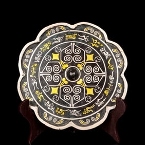A bronze mirror of the Han Dynasty