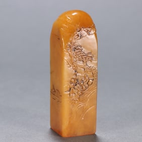 A seal of a famous Huangshi landscape figure