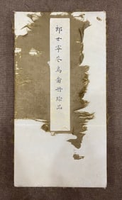 A treasure of Lang Shining's flower and bird album