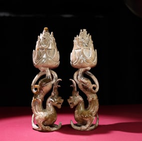 A pair of Han Dynasty Han Dynasty birth pits
