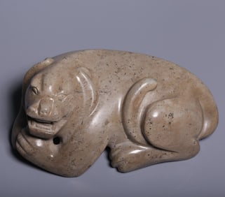 A piece of ancient jade beast