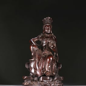 A statue of Guanyin in the Qing Dynasty