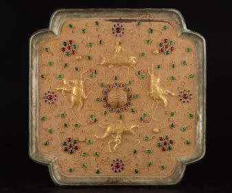 A bronze mirror of the Han Dynasty