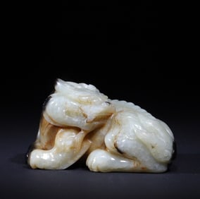 A Qing Dynasty Tianlu auspicious beast