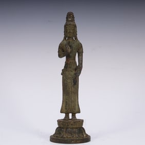 A Dali bronze Buddha
