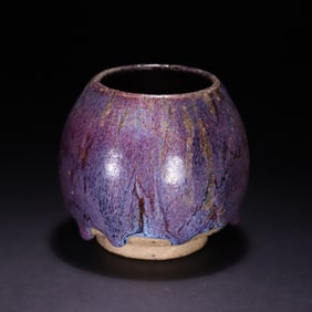 A piece of Jun kiln jar