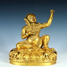 A great achiever of copper gilt in the Qing Dynasty