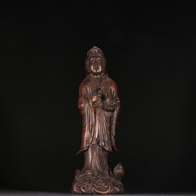 A statue of Guanyin in Huanghuali in the Qing Dynasty