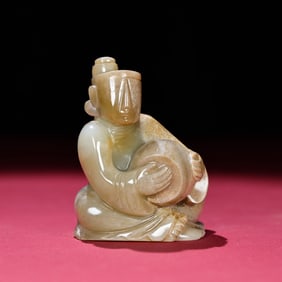 A Han Dynasty jade nobleman