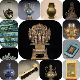 A blue and white dragon pattern tall bowl