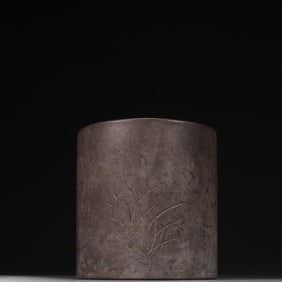 A famous purple sand orchid poetry pen holder