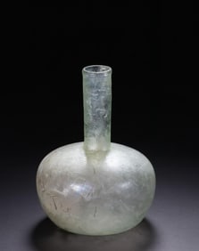 A thousand-year-old glass bottle