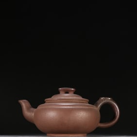 A Gu Jingzhou purple sand teapot