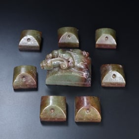 A set of Han Dynasty jade seals