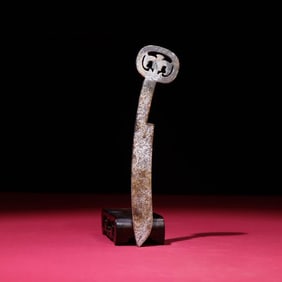 A Han Dynasty jade sword