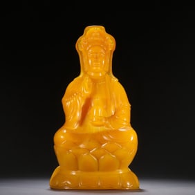 A piece of material vessel clean bottle Guanyin