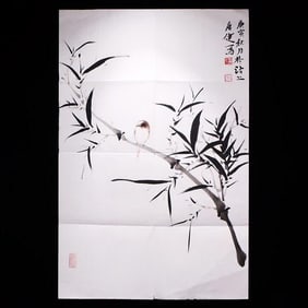 A picture of Jia Guangjian's flowers and birds