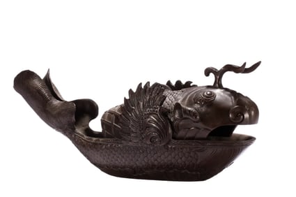 A Qing Dynasty bronze ornament