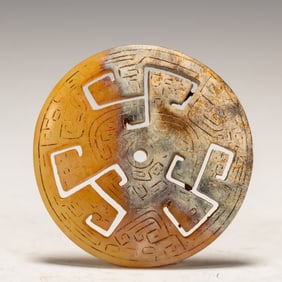 A piece of ancient jade wall