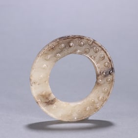 A piece of ancient jade valley pattern