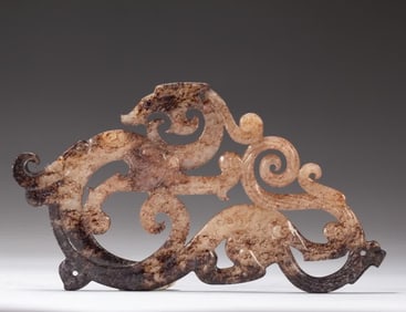 A piece of ancient jade wall