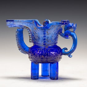 A Han Dynasty material vessel cup