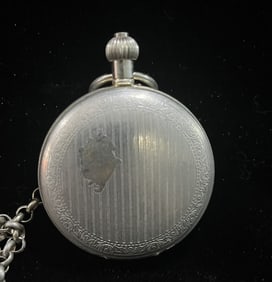 A double-open pocket watch