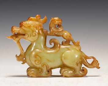 An ancient jade beast